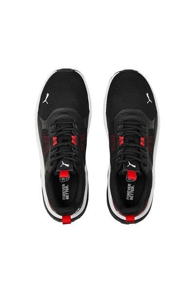 Puma 389213 Anzarun 2.0 Чорно-біло-червоні чоловічі спортивні кросівки