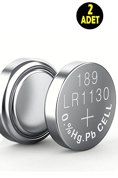 usin 2 ADET Alkaline 189 V10GA LR54 AG10 SR LR 1130 389 Düğme Pil (Terazi-Saa...