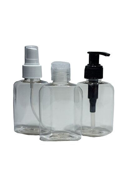 Sampex 100 Ml Sıvı Sabun,sprey,kapaklı Şişe Seyahat Seti ,okul,öğrenci için