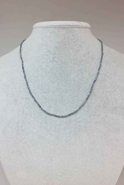 Yasamtohumu Kyanit Taşı 2mm Kolye (SABİT KLİPSLİ)