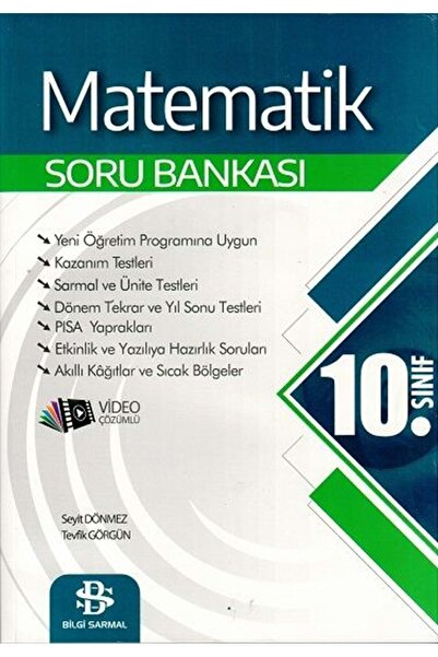 Bilgi Sarmal Yayınları Bilgi Sarmal 10. Sınıf Matematik Soru Bankası