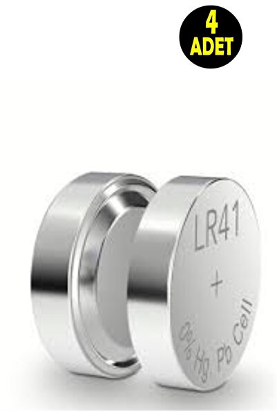 usin 4 ADET Alkaline AG3 LR41 392A AG3 V3GA SR41 S736E V392 Paket Düğme Pil