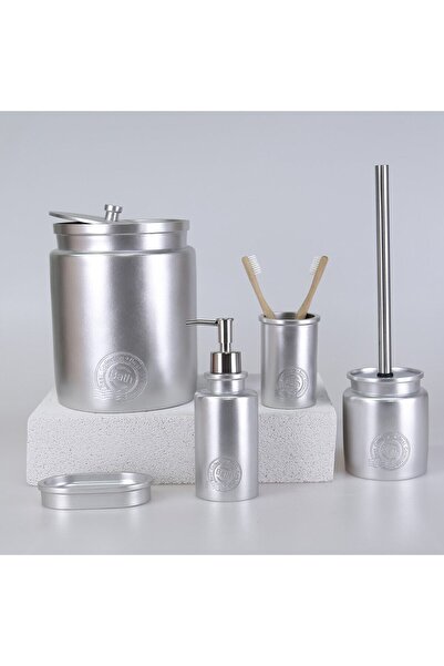 By Selim Stamp Banyo Seti Gümüş