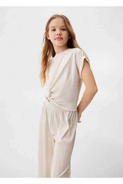MANGO Kids Tricou plisat