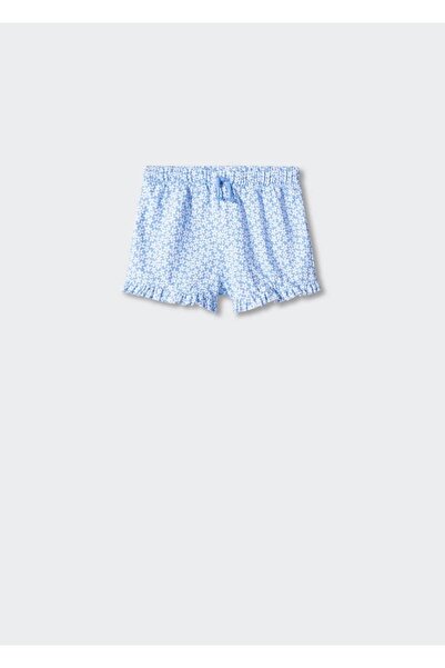 MANGO Baby Floral Patterned Shorts