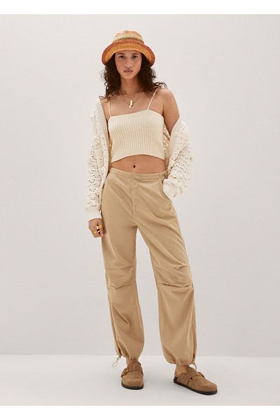 MANGO Woman Knitwear Cropped Blouse