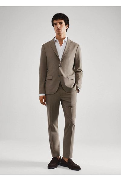 MANGO Man Slim Fit Stretch bavlněná košile