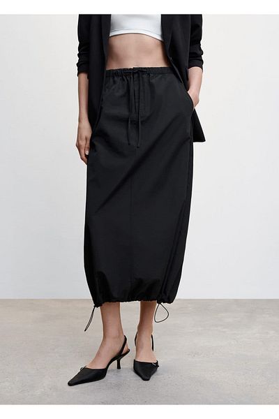 MANGO Woman Parachute Skirt