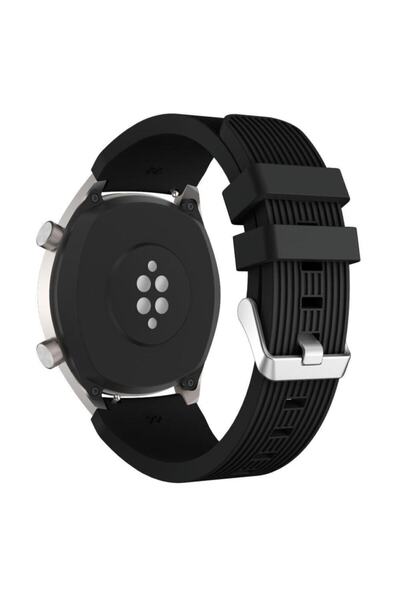 Huawei حزام حبل للساعة GT2 Pro مقاس 46 ملم مقاس 22 ملم رياضي مخطط من السيليكو...