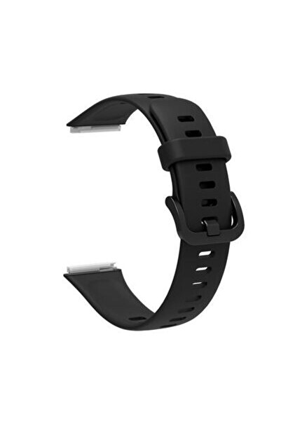 Huawei Band 7 Renkli Silikon Kordon Klipsli Ayarlanabilir Delikli Yumuşak Haf...