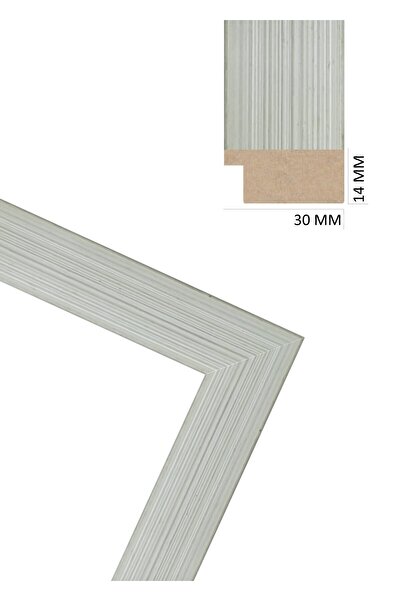 Mirglart 30mm White Document Lawyer License Frame with PVC Glass - 48 x 33 cm