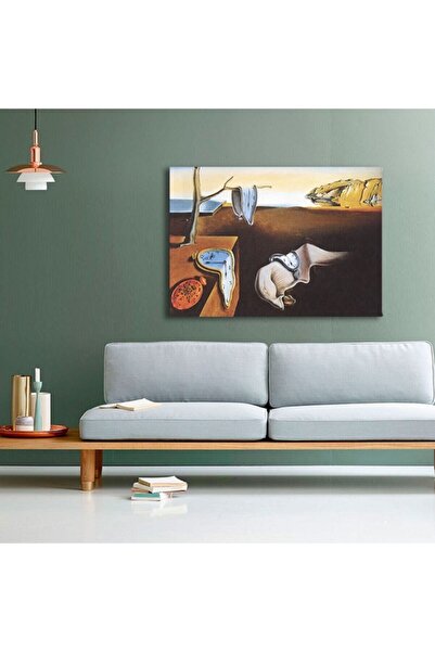 KanvasSepeti Cel mai faimos tablou al lui Salvadar Dali Azimul memoriei Canvas Canvas Canvas Painting