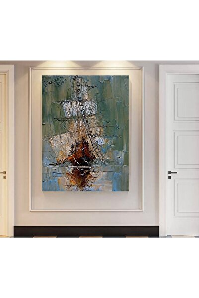 Tablo Deposu Pictură în ulei Aspect Artistic Pânză de navigație Smiley