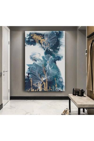 Tablo Deposu Pictură modernă abstractă pe pânză Smiley