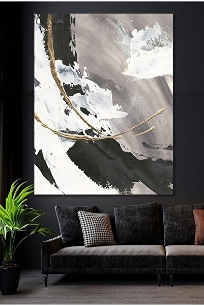 Tablo Deposu Pictură modernă abstractă pe pânză Smiley