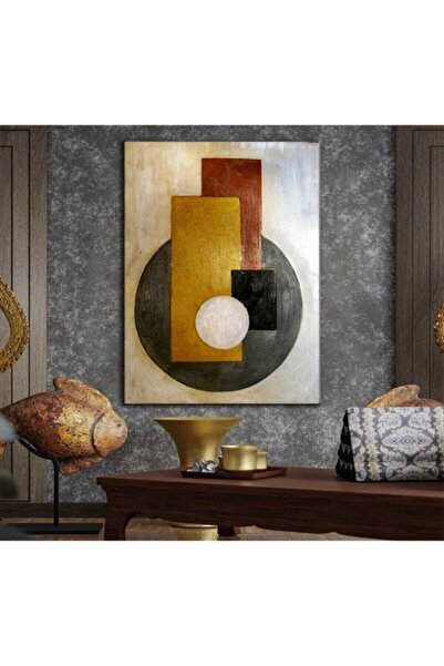 Tablo Deposu Pictură Smiley pe pânză abstractă în formă