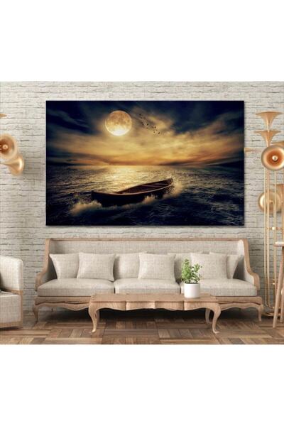 Tablo Deposu Pictură Smiley Canvas Moon And Sea