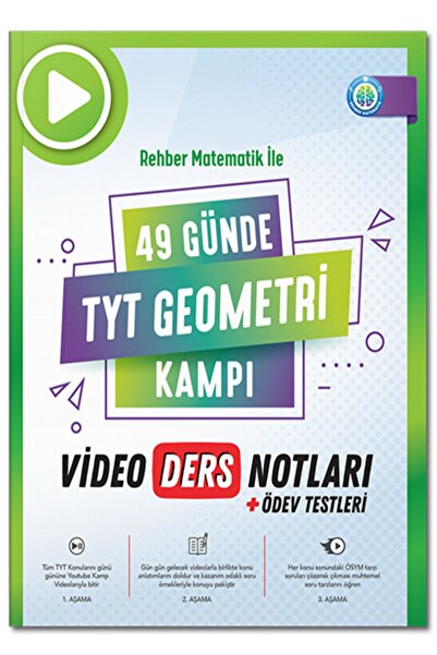 REHBER MATEMATİK YAYINLARI 49 Günde TYT Geometri Kampı Video Ders Notları + Ö...