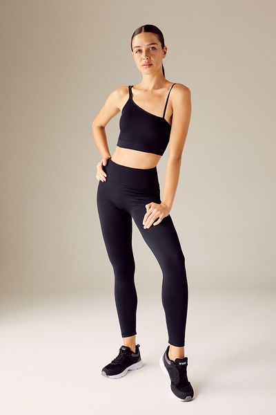 DeFacto Fit High Waist Jersey Athlete Leggings A7127ax23hs