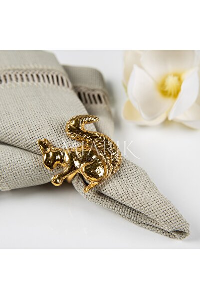 MIARIK DESIGN & DEKORASYON Döküm 6’lı Peçete Halkası Peçete Yüzüğü