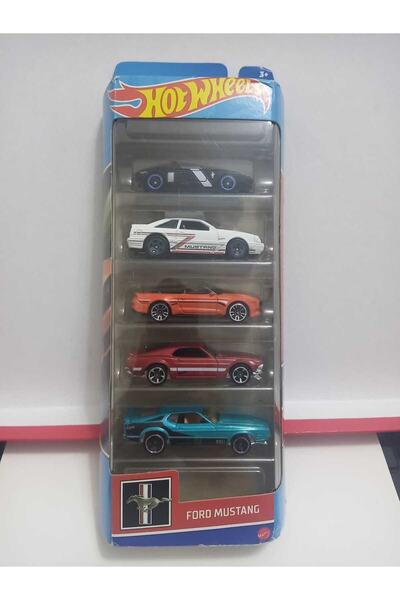 HOT WHEELS Beşli Araba Seti Ford Mustang