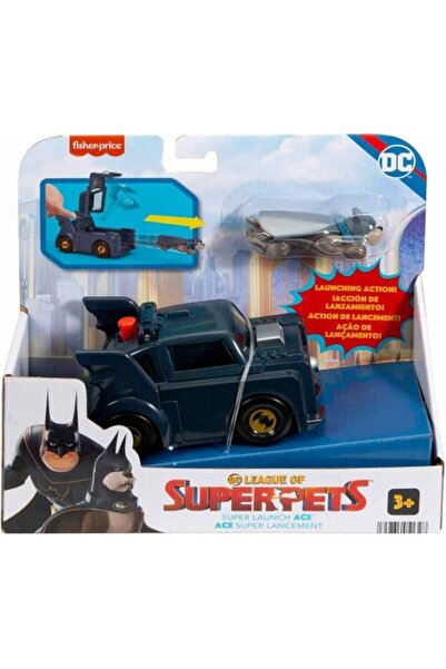 mattel Imaginext DC League of Super Pets - Süper Araçlar HGL17 HGL19