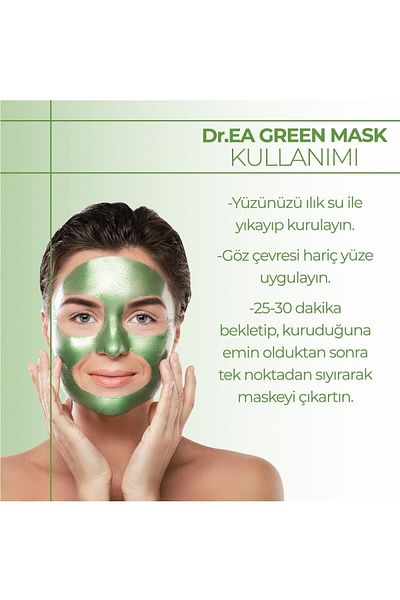 Dr. EA Laboratories Anti-Acne Blackhead and Acne Scarcity Peel-Off Green Mask