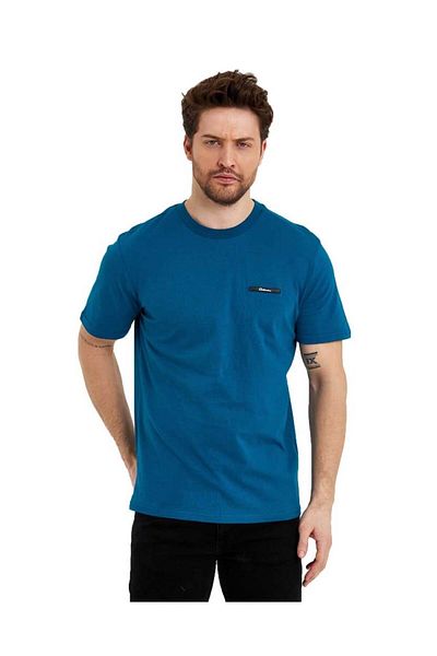 Adams Tricou cu mânecă scurtă cu logo neimprimat pentru bărbați