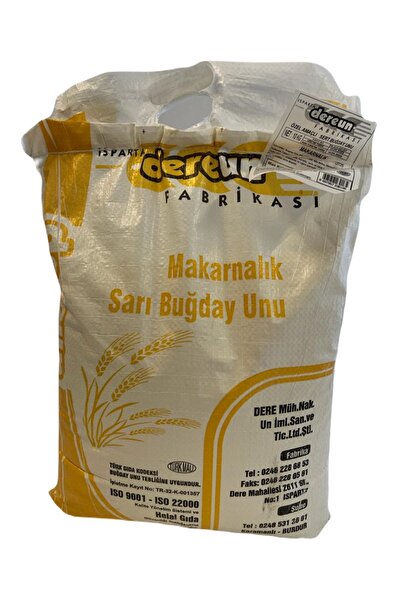 DEREUN Makarnalık Sarı Buğday Unu 10kg