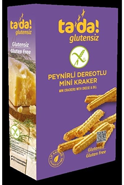 Tada Peynirli Dereotlu Mini Kraker / 85 gr / Gluten Free