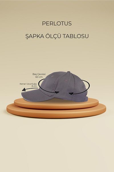 PERLOTUS Solid Color Sports Baseball Cap Cotton Hat