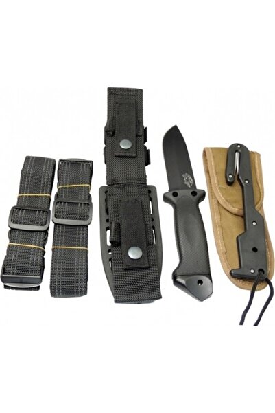 tekinhediyelik Colombia Tiger Lmf Iı Black Tactical Survival Knife