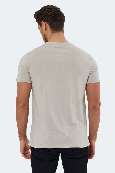 Slazenger Ανδρικό κοντομάνικο μπλουζάκι KAURI Stone Grey