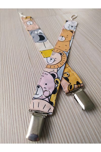 mugaSA Baby Pacifier Strap - Pacifier Chain - Set of 2