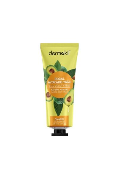 Dermokil 75 Ml Natural Avocado Extract Hand Body Cream