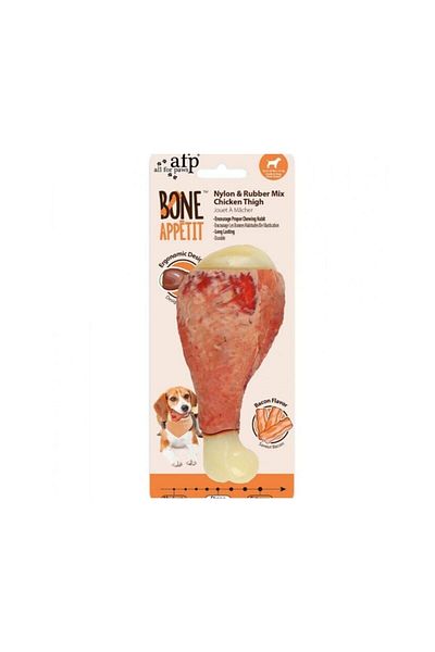 Afp Bacon Flavored Endless Bone Dog Toy 15x7x6 Cm