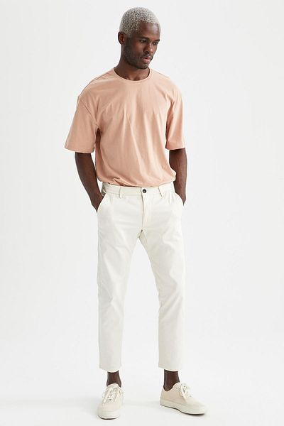 DeFacto Базові брюки-чинос Regular Fit