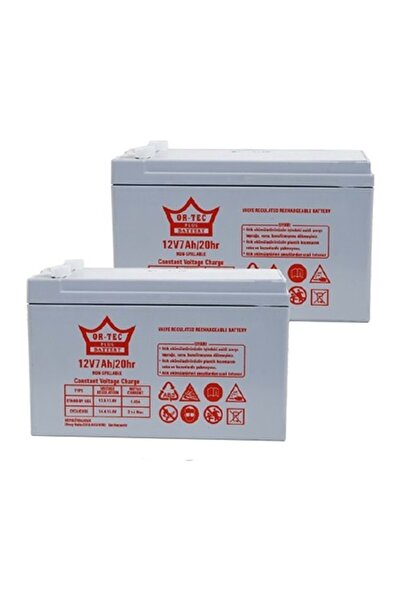 ORTEC 12 Volt 7ah Pil Akü