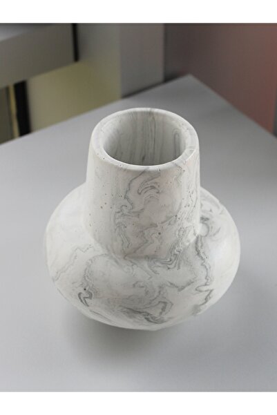 The Craft Thor Dekoratif El Yapımı Beton Modern Vazo