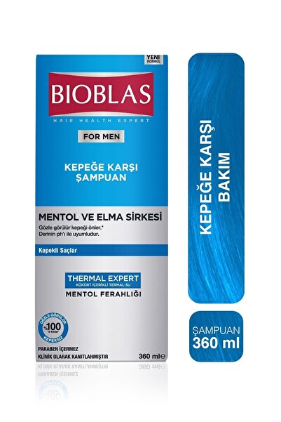 Bioblas Thermal Expert Men Anti-Dandruff Shampoo 360 ml