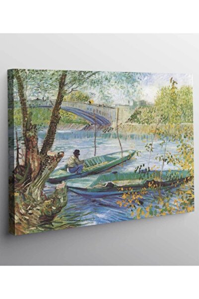 My canvas Vincent Van Gogh Fishing In-spring