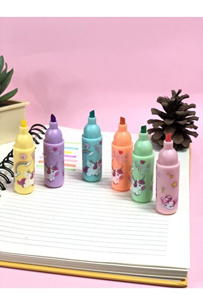 Adil Baba Turuncu Mor Mavi Sarı Pembe Yeşil Özel Çantasında Ünicorn Tasarımlı...