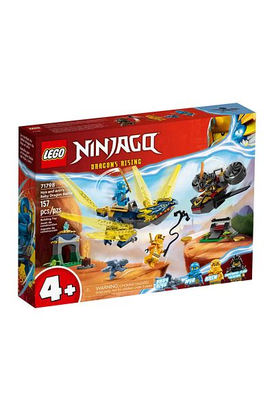 LEGO NINJAGO 71798 Nya and Arin's Baby Dragon (157 Pieces)