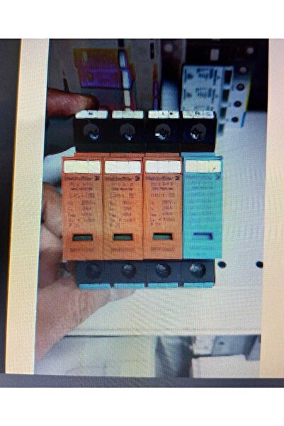 WEİDMÜLLER Weidmüller Parafudur 40ka Trifaze Sıfır Kutusuz