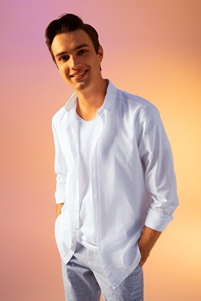 DeFacto Тениска риза с дълъг ръкав