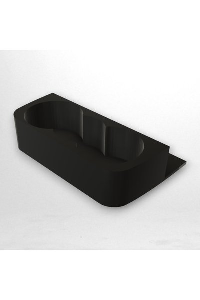 Generic Brand 3-Piece Cup Holder Compatible with Honda Civic 96-00 IES/EK