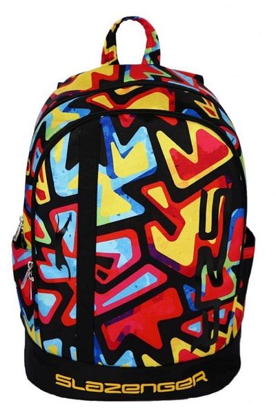 Me Çanta Slazenger Red Patterned School Bag
