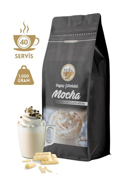 Nera İçecek Nera Beyaz Çikolatalı Mocha 1 Kg İçecek Tozu