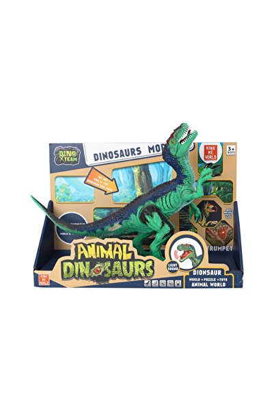 MEGA Animal Dinosaurs Serisi Sesli Işıklı Dino A4