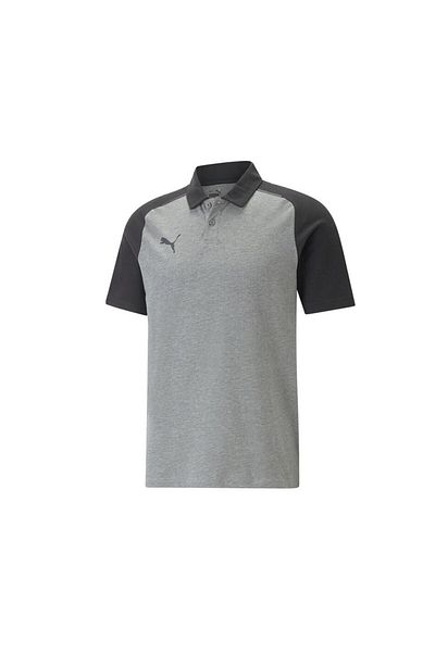 Puma Ανδρικό μπλουζάκι πόλο Teamcup Casuals Polo 65799113 Γκρι
